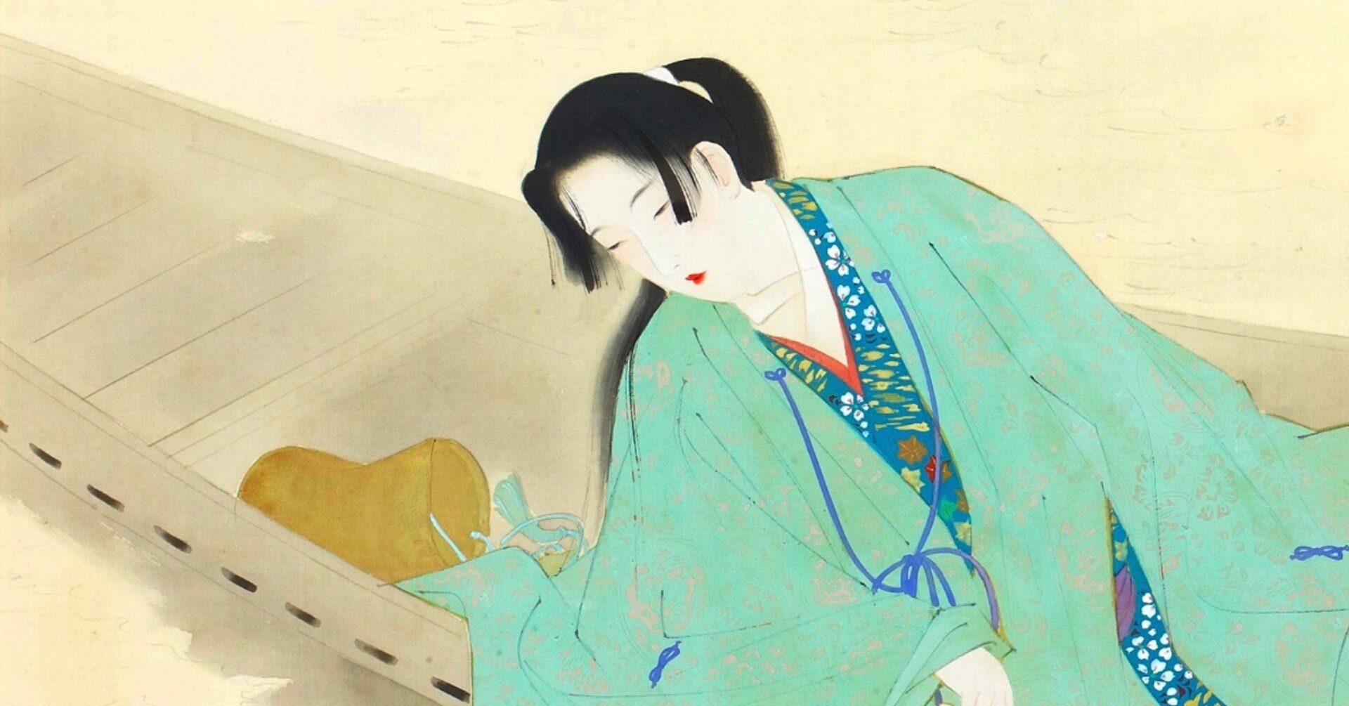 今日の一枚）朝妻舟：鏑木清方｜artoday - chiaki