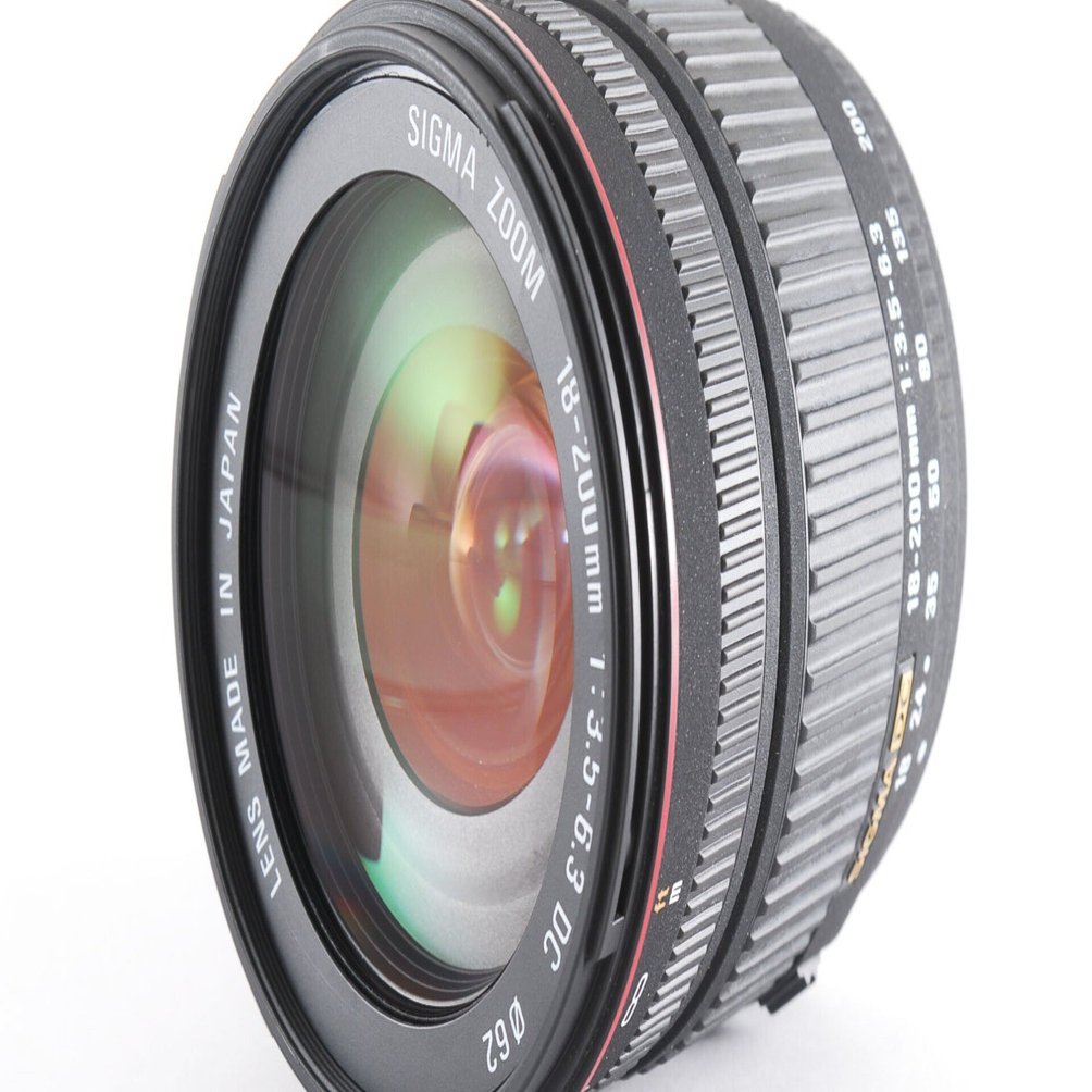SIGMA 18-200mm F3.5-6.3 DC PENTAX（前玉分解のみ）｜FWP_office