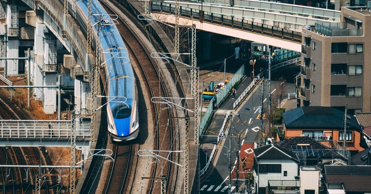 【超新作】 鉄道のある風景#21〜展望台編｜yanasnap 街×鉄道 絵画