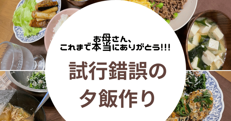 夕飯作り。献立考えるの大変じゃないですか？（笑）