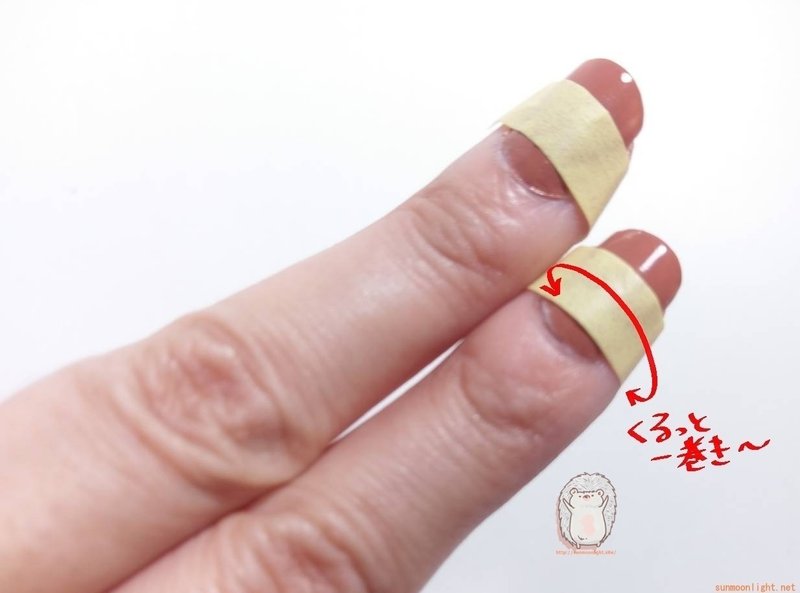 楽しいネイル その1 マスキングテープで 楽々フレンチ をプラス 真琴 Note