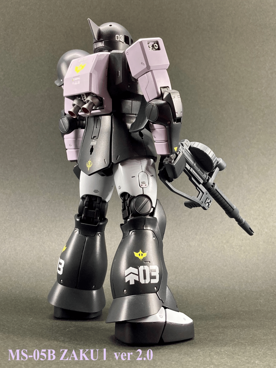 MG 1／100 MS-05B ZAKU 1 ver 2.0 (2022年5月製作)｜ヤス