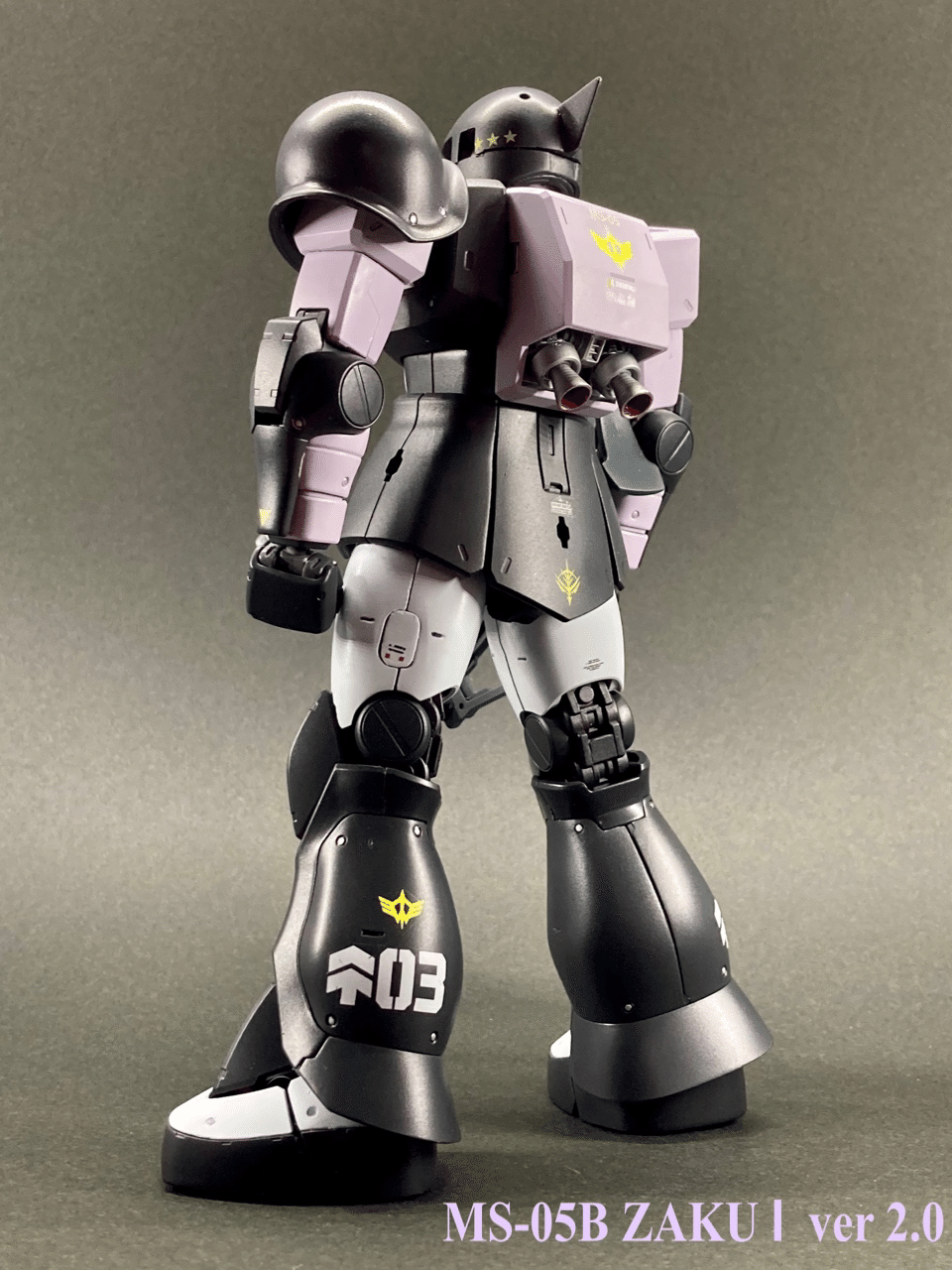 MG 1／100 MS-05B ZAKU 1 ver 2.0 (2022年5月製作)｜ヤス
