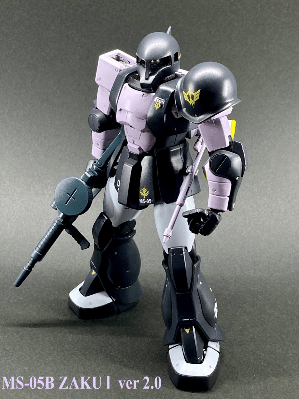 MG 1／100 MS-05B ZAKU 1 ver 2.0 (2022年5月製作)｜ヤス