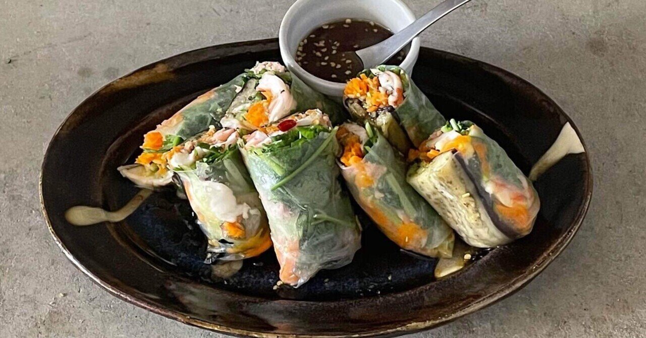 色々詰め合わせ生春巻き｜Kenji Kawazu 川津 賢司