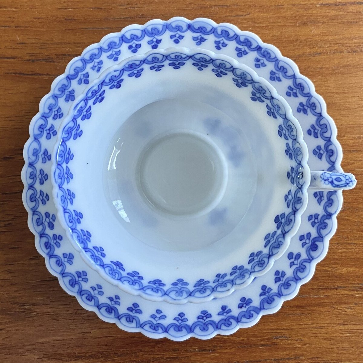 瀬戸の染付のカップについて｜ryo