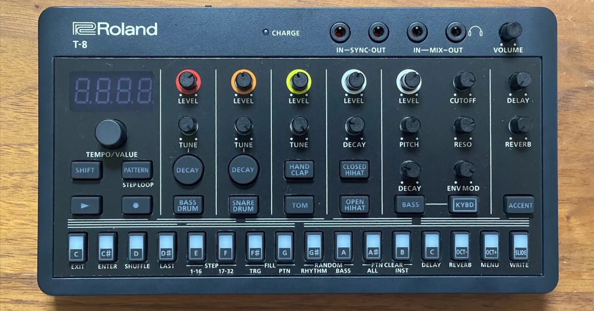 Roland AIRA compact T-8 リズムマシン(おまけ付)（Roland AIRA T-8 