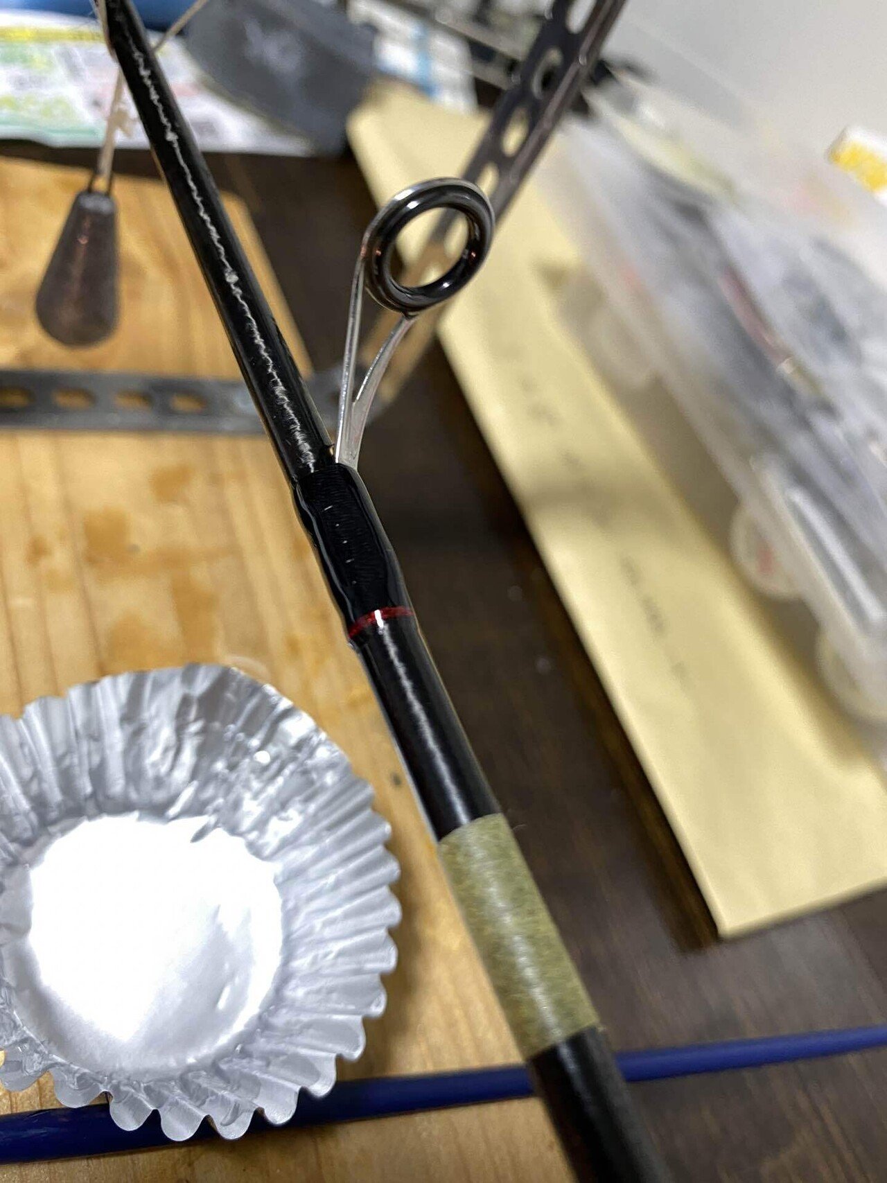 ガイド取り付け修理 シマノ ポイズンアドレナ｜toma_miyamoto