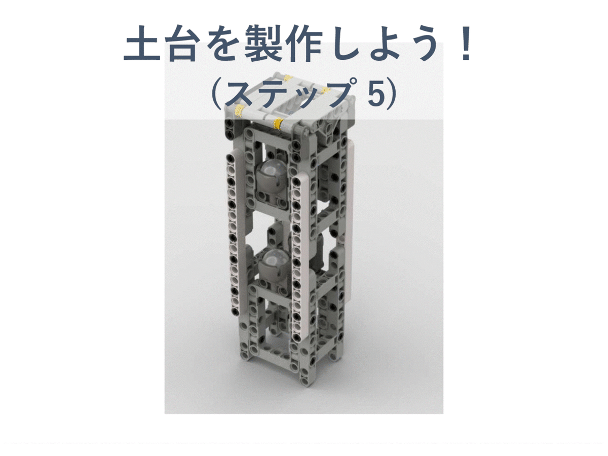 LEGO 部品を利用した回転型倒立振子のレシピを公開！（第 1 回