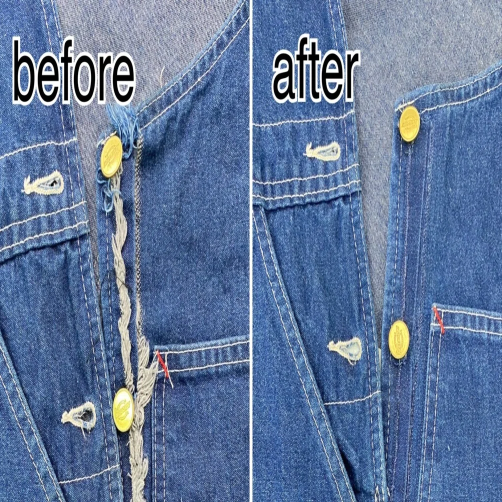 🪡オーバーオールリペア🪡｜nui jeans repair & remake
