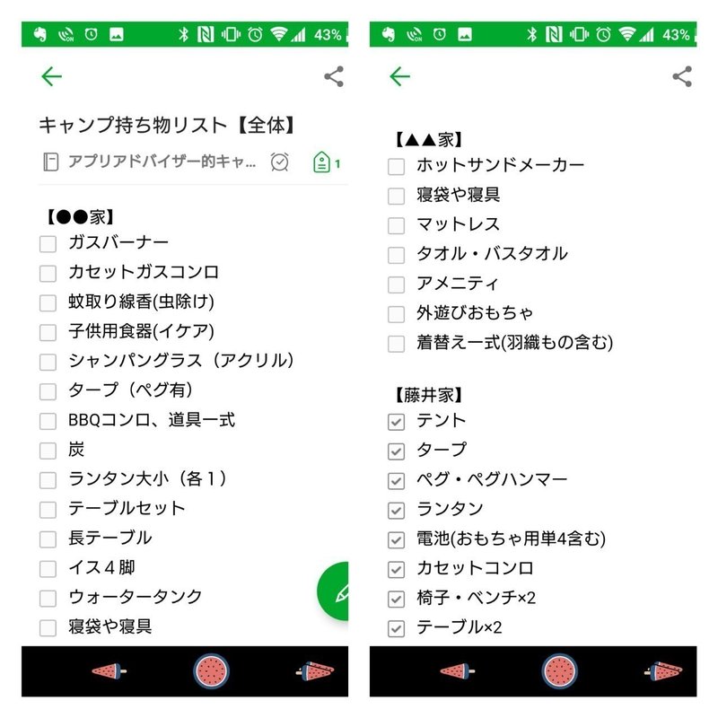 アプリアドバイザー的子連れキャンプ 3家族ver 後編 藤井 愛恵子 Note アプリアドバイザー的子連れキャンプ 3家族ver 後編 藤井 愛恵子 Note