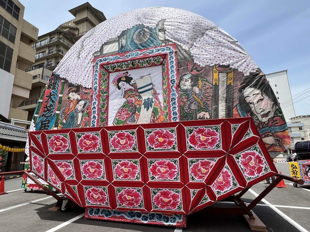 爆安プライス爆安プライス重要無形文化財指定 弘前ねぷた 手描き