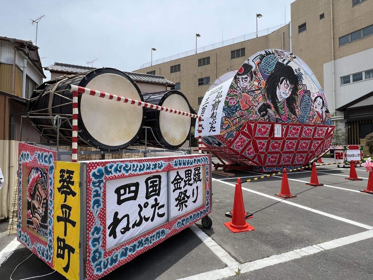 爆安プライス爆安プライス重要無形文化財指定 弘前ねぷた 手描き