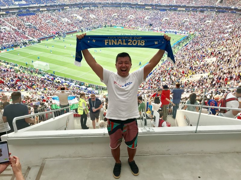 世界最高の熱狂 を期待したｗ杯決勝 目にしたのは初めて見る絶景だった リーマントラベラー 東松 寛文 Note