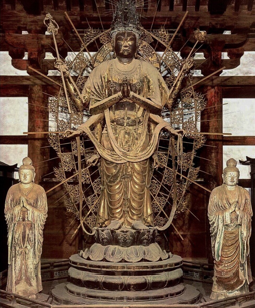 初投稿】東大寺法華堂伝・日光月光菩薩は製作当初は日光月光菩薩