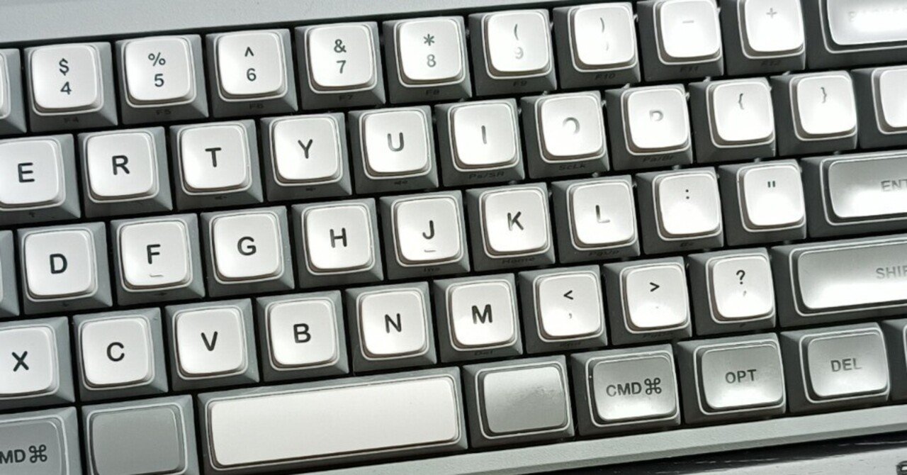 60%キーボードを使いこなす｜やまびこやま