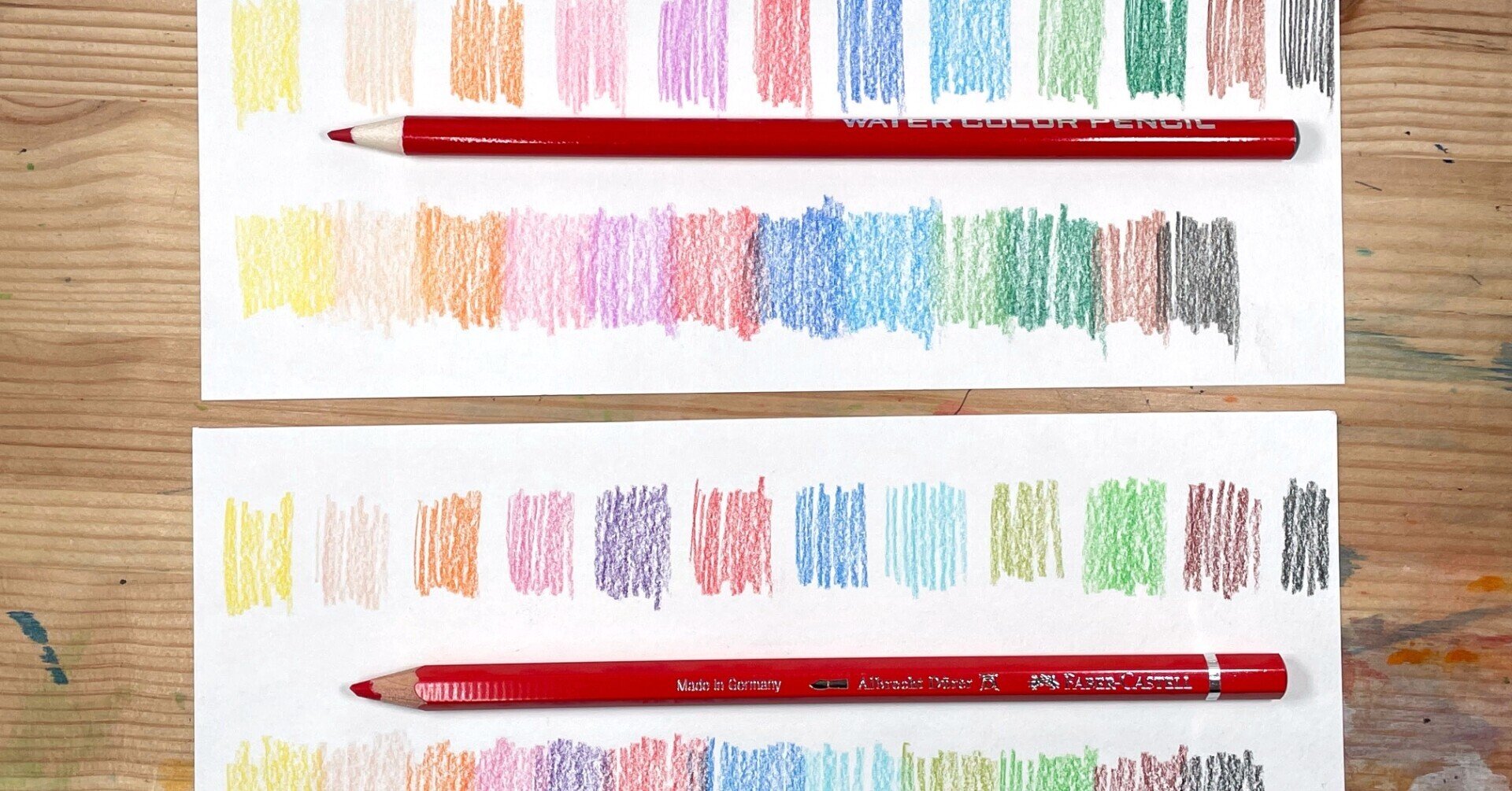 1本8円と350円の水彩色鉛筆を比較したら大差なかった 自然ガイドのネタ帳 くますけ Note 1本8円と350円の水彩色鉛筆を比較したら大差なかった 自然ガイドのネタ帳 くますけ Note