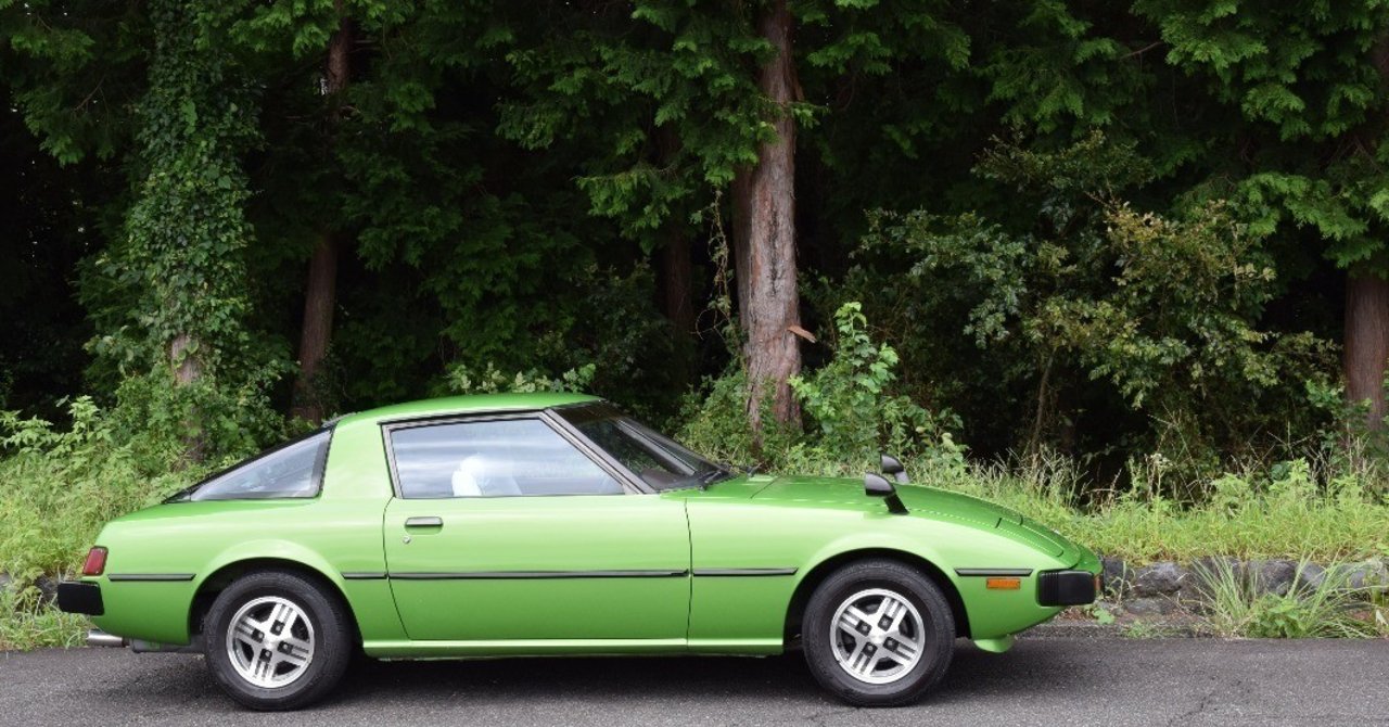 マサ マツダRX 7に🤩 サバンナワークス👍👍👍 窓から乗車が👍カッコイイ