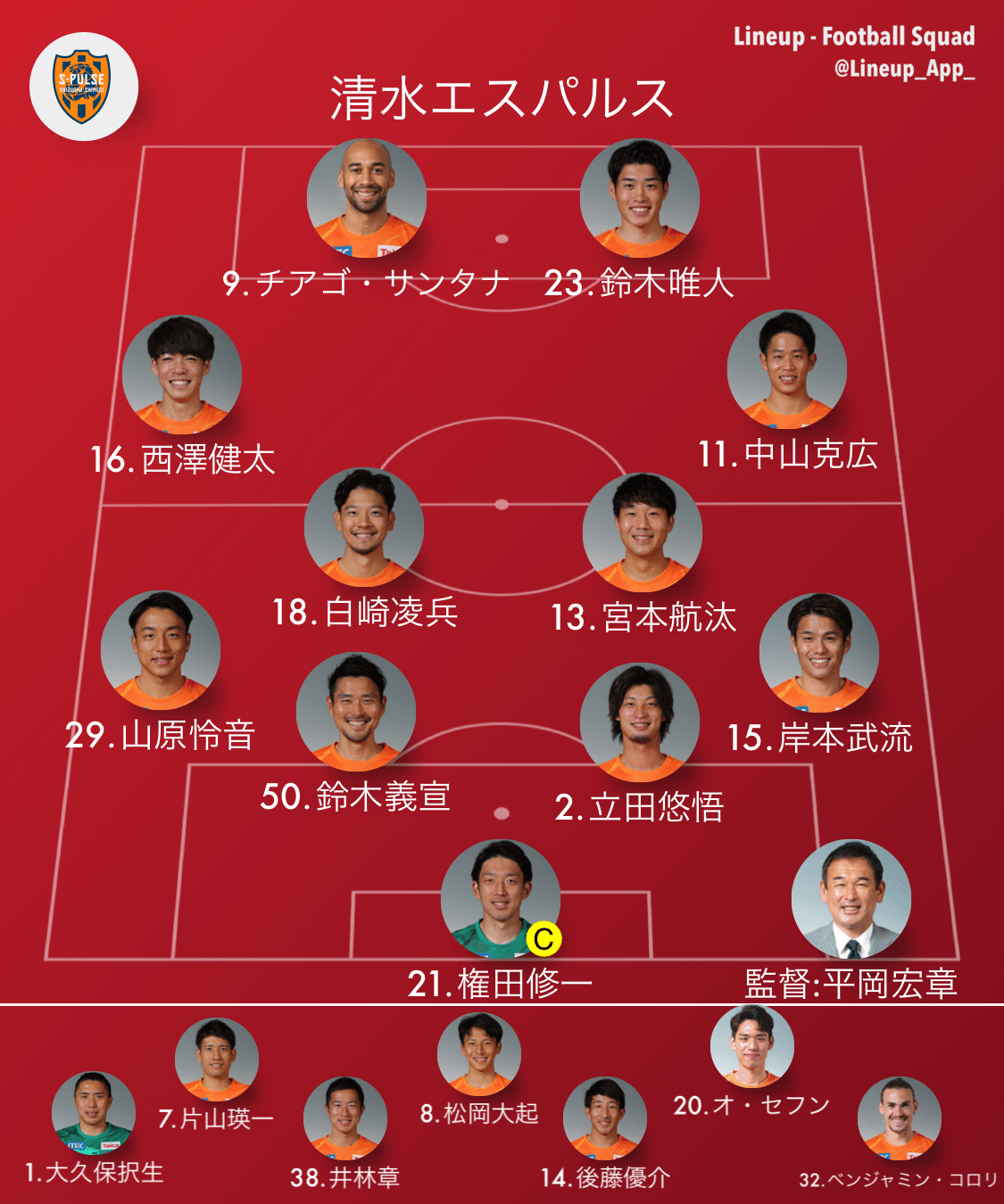 清水エスパル 30周年記念ユニホーム 宮本航汰 13 （エスパルス