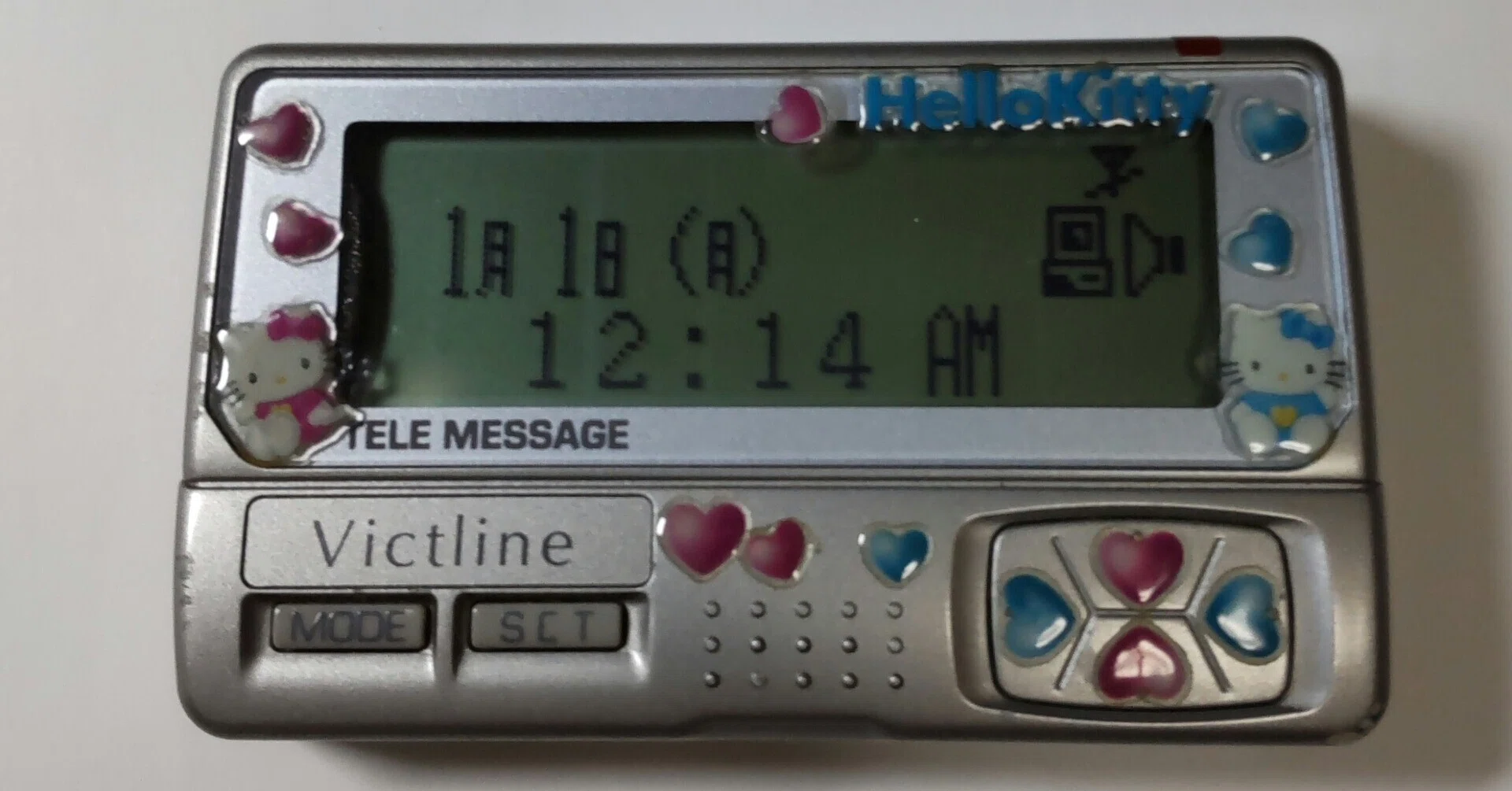 ポケベル！からの電源入った！ 25年ぐらい前のポケットベルを起動してみた【平成レトロ】｜マスター