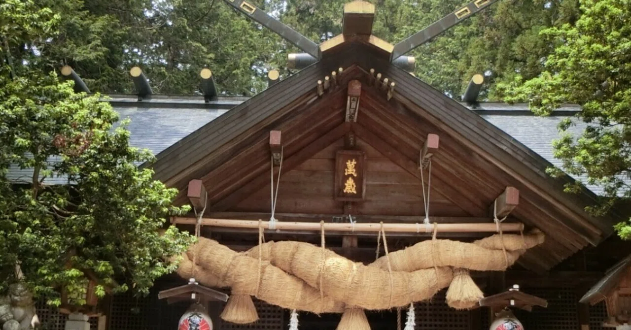 独特の雰囲気「大宮熱田神社」熱田神宮つながり【信州シリーズ