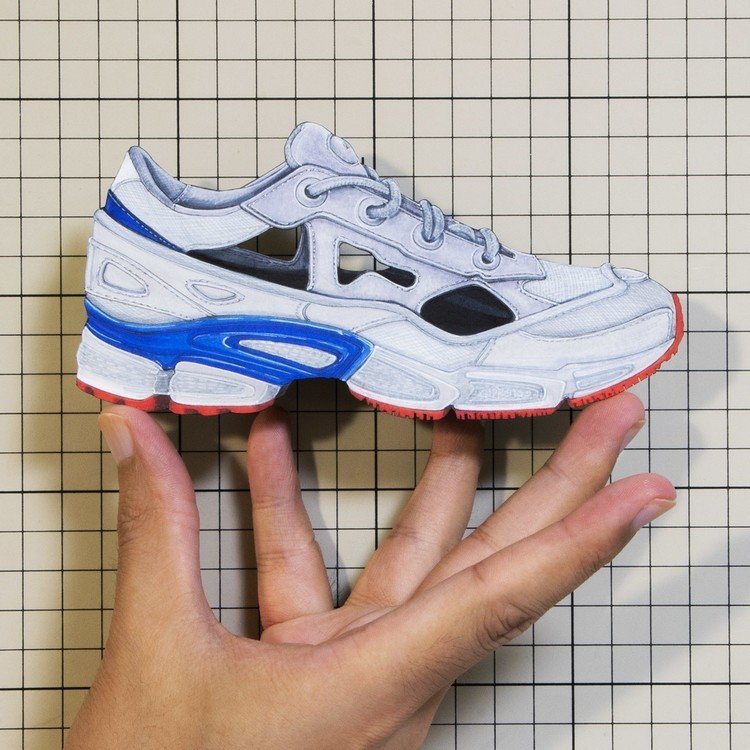 Shoes：01122 “adidas by RAF SIMONS” RS OZWEEGO REPLICA Sneaker（FW2018）