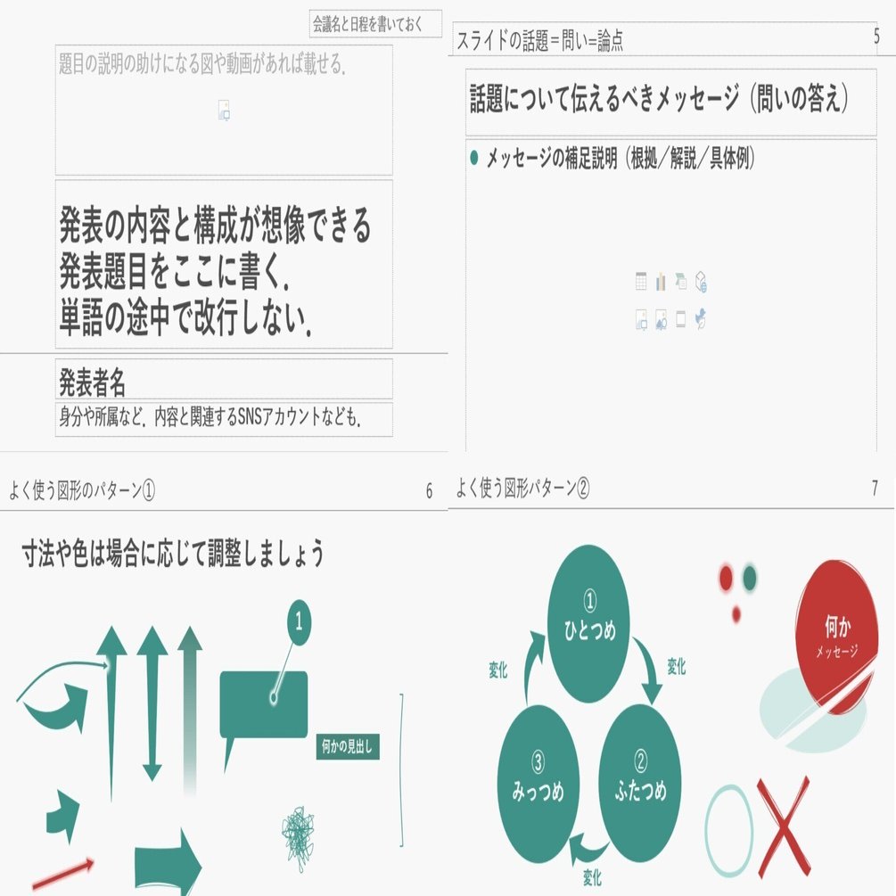 研究発表スライドがサクサク作れるpowerpointテンプレート 22版 石原尚 大阪大学教員 Note
