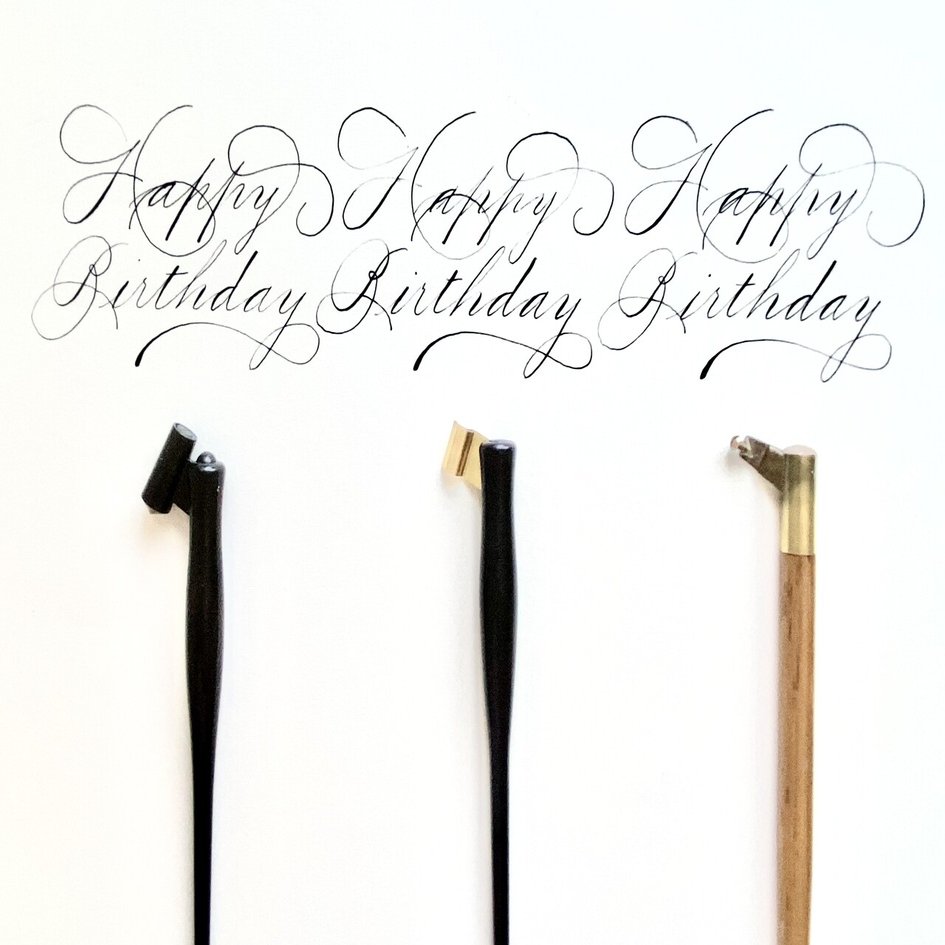 No 65ホルダーの比較 カリグラフィー入門 はまね先生 カリグラファー 趣味系youtuber Note