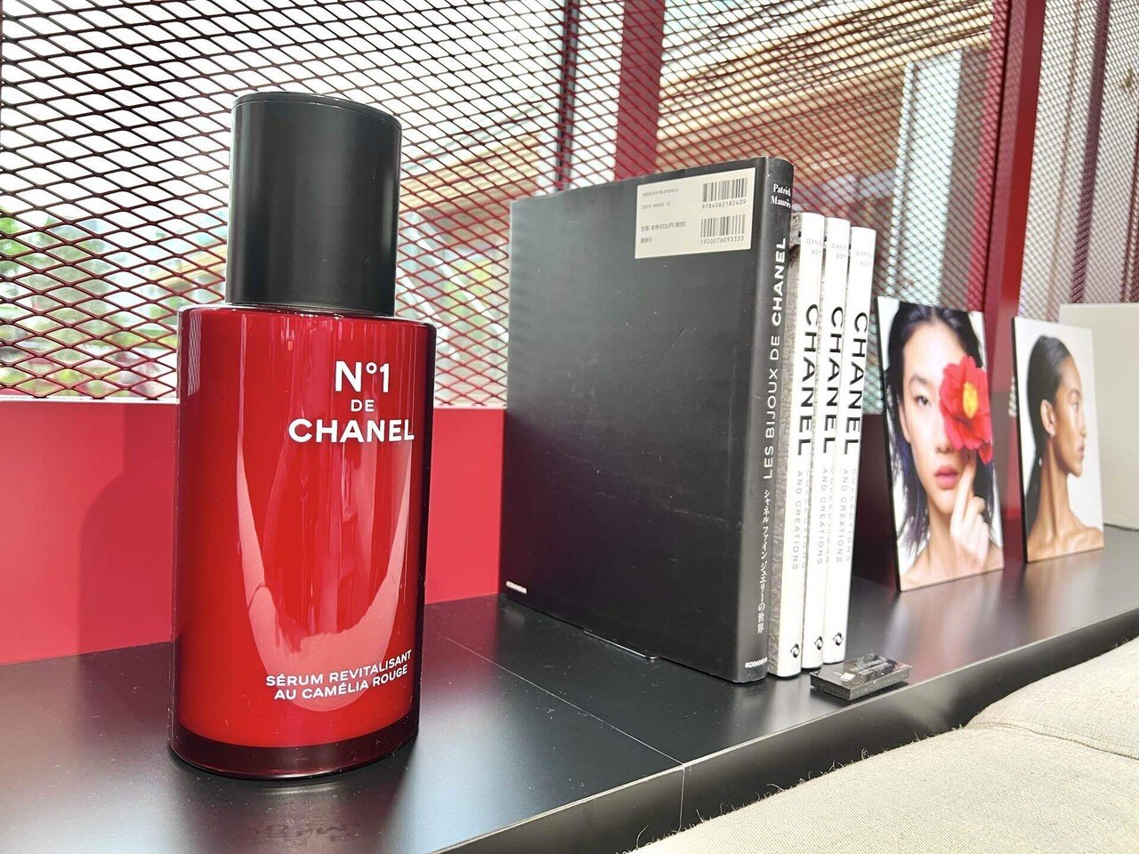N°1 DE CHANEL ケース 赤 、試供品 N°1 DE CHANEL ケース 赤 、試供品