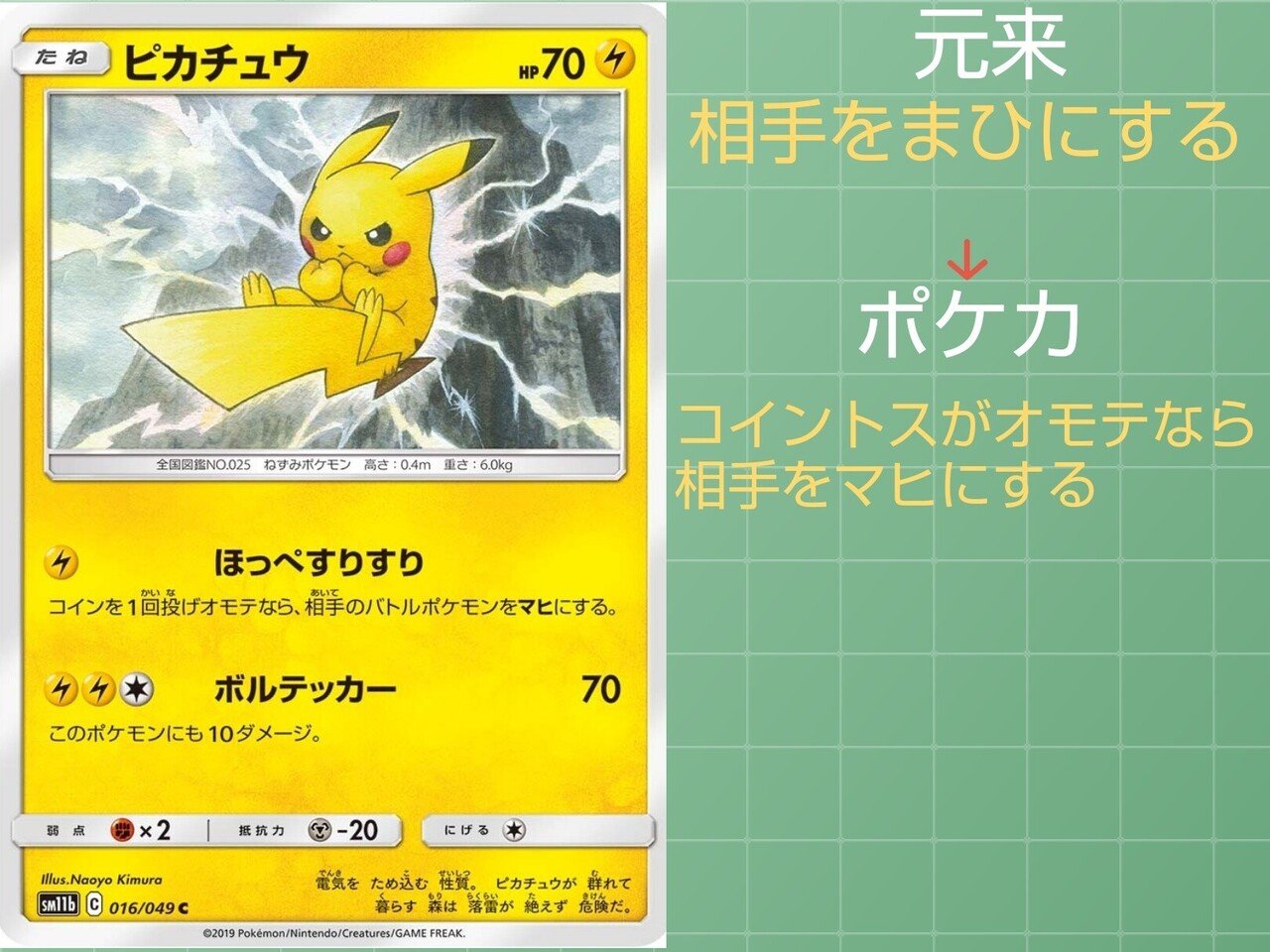 本編の技 ポケカではどうなっている でんきタイプ編 リユルン Note