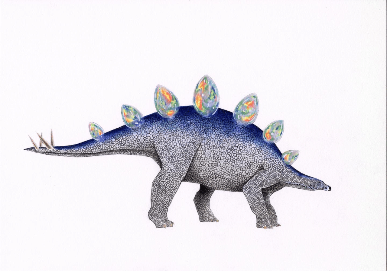 ステゴサウルス オパール 安部祐一朗 Yuichiro Abe Note ステゴサウルス オパール 安部祐一朗 Yuichiro Abe Note