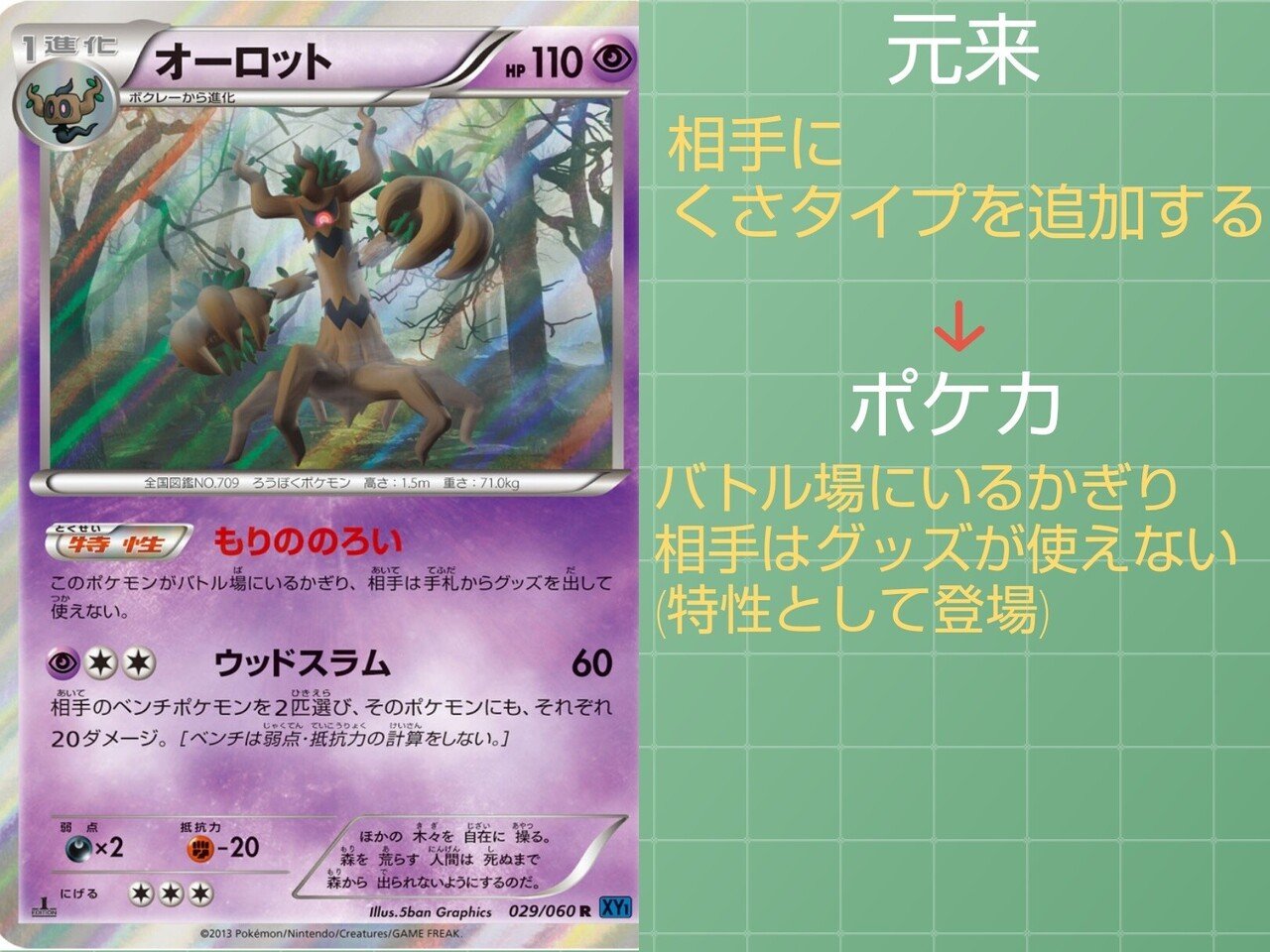 本編の技 ポケカではどうなっている くさタイプ編 リユルン Note 本編の技 ポケカではどうなっている くさタイプ編 リユルン Note