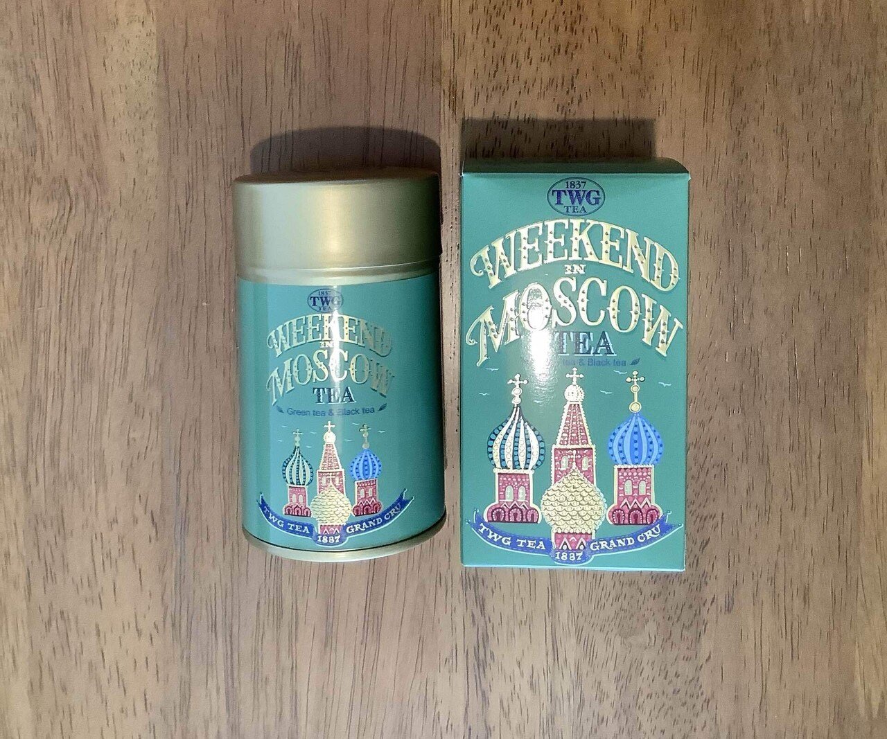 【未開封】　TWG　WEEKEND　紅茶　ドバイ　モスクワ Weekend in Moscow Tea（ウィークエンド イン モスクワ ティー） ―紅茶