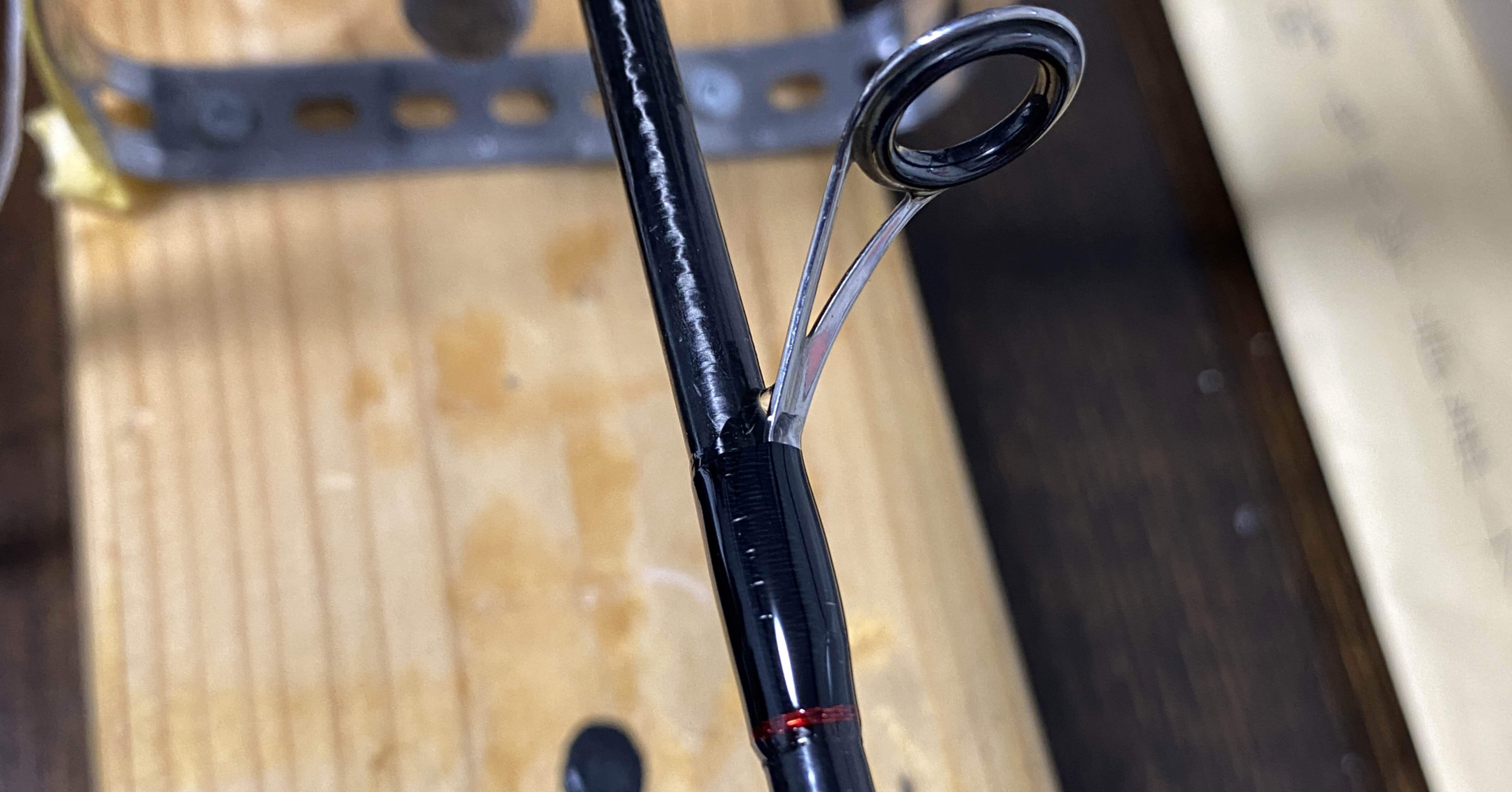 ガイド取り付け修理 シマノ ポイズンアドレナ｜toma_miyamoto