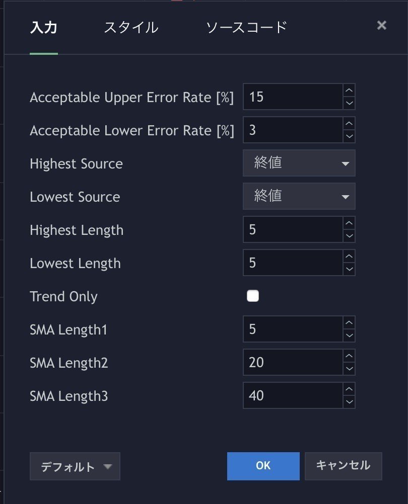 2バーリバーサル インジケーター(アラート機能付)【TradingView】｜まっつ(TORYS)@matsu_bitmex