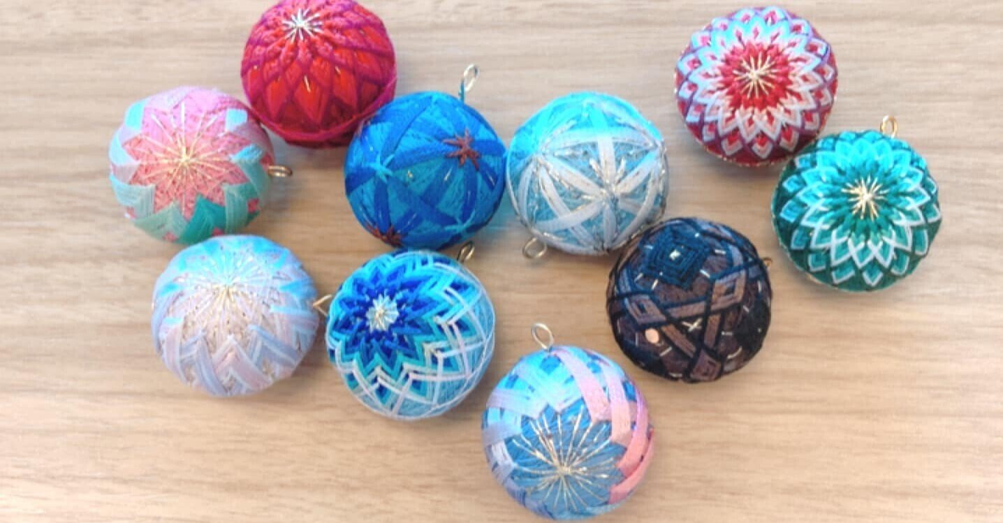手まり ハンドメイド 本荘の御殿まり