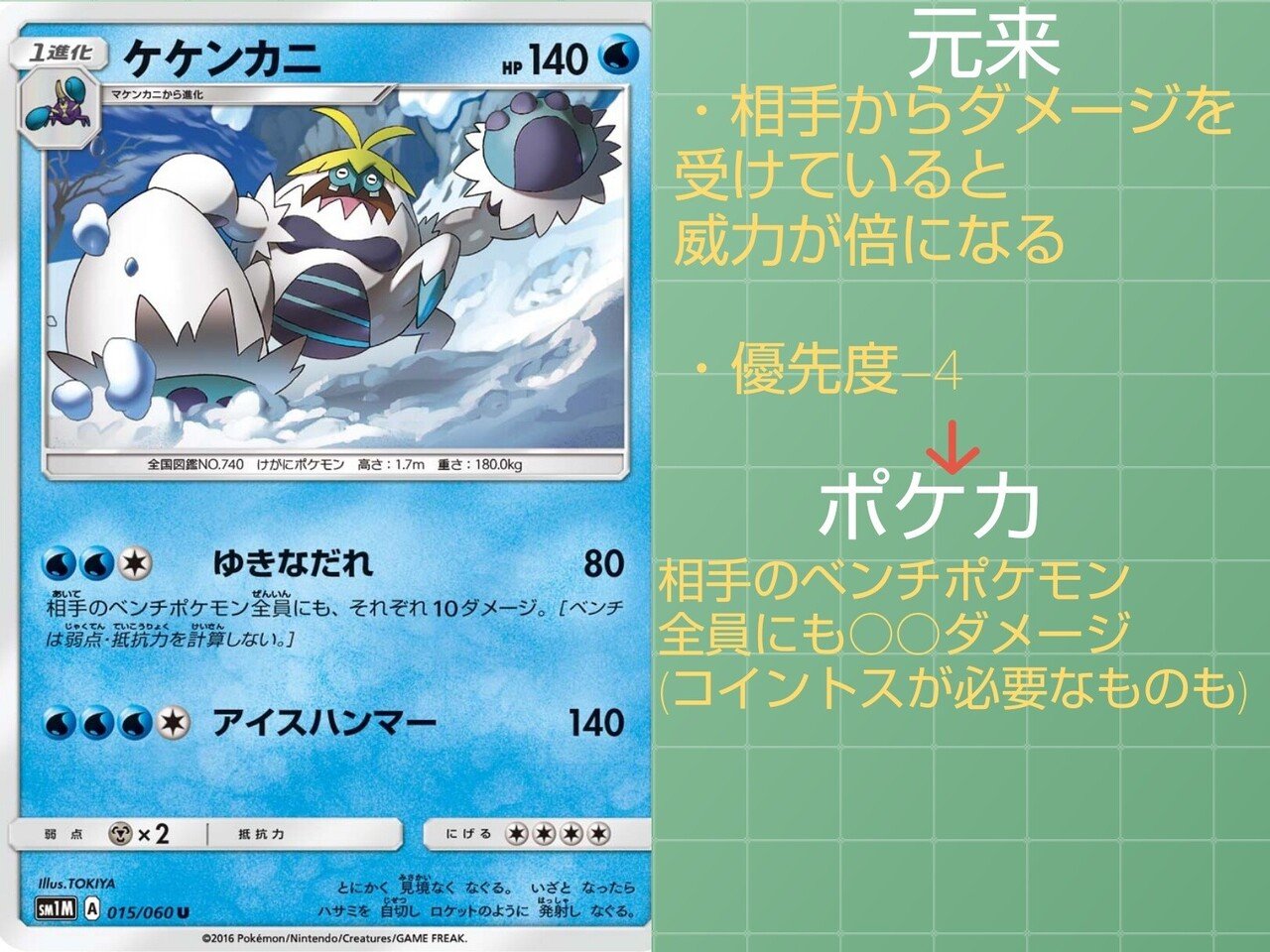 本編の技 ポケカではどうなっている こおりタイプ編 リユルン Note