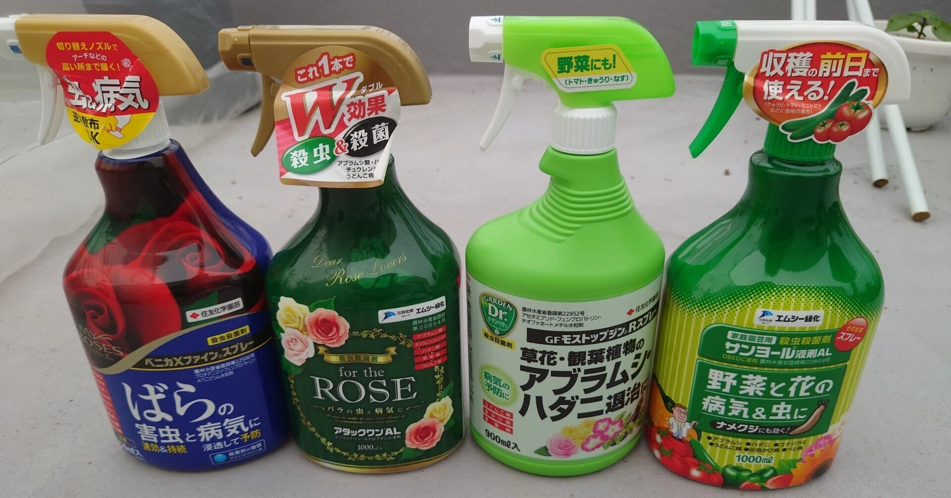 バラの消毒薬をどうするか2022｜島本(植松) 都
