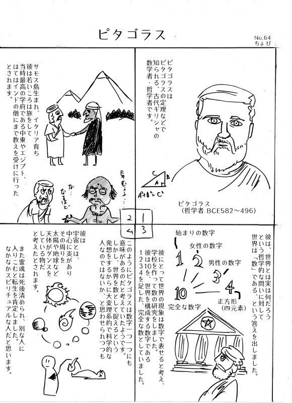 64 ピタゴラス ちょび Note 64 ピタゴラス ちょび Note
