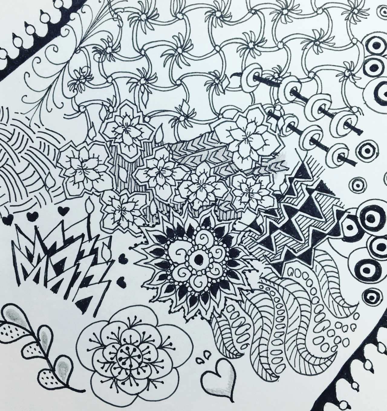 ゼンタングルもどき55 Pandanotoriko Note ゼンタングルもどき55 Pandanotoriko Note