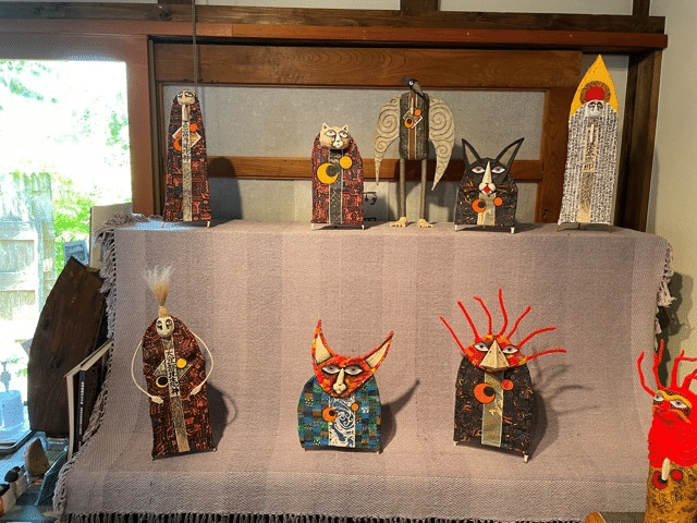 海外最新造形作家 木住野利明作 かんからうま 一人静 コレクション