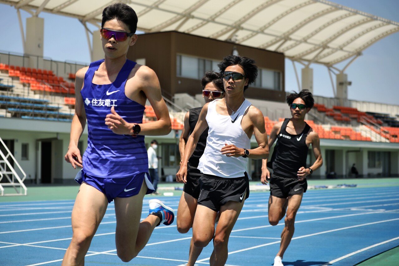 Sweat Eliteワークアウト動画 その3 遠藤日向 住友電工 日本選手権5000mに向けた調整練習 10 400m Sushiman Note