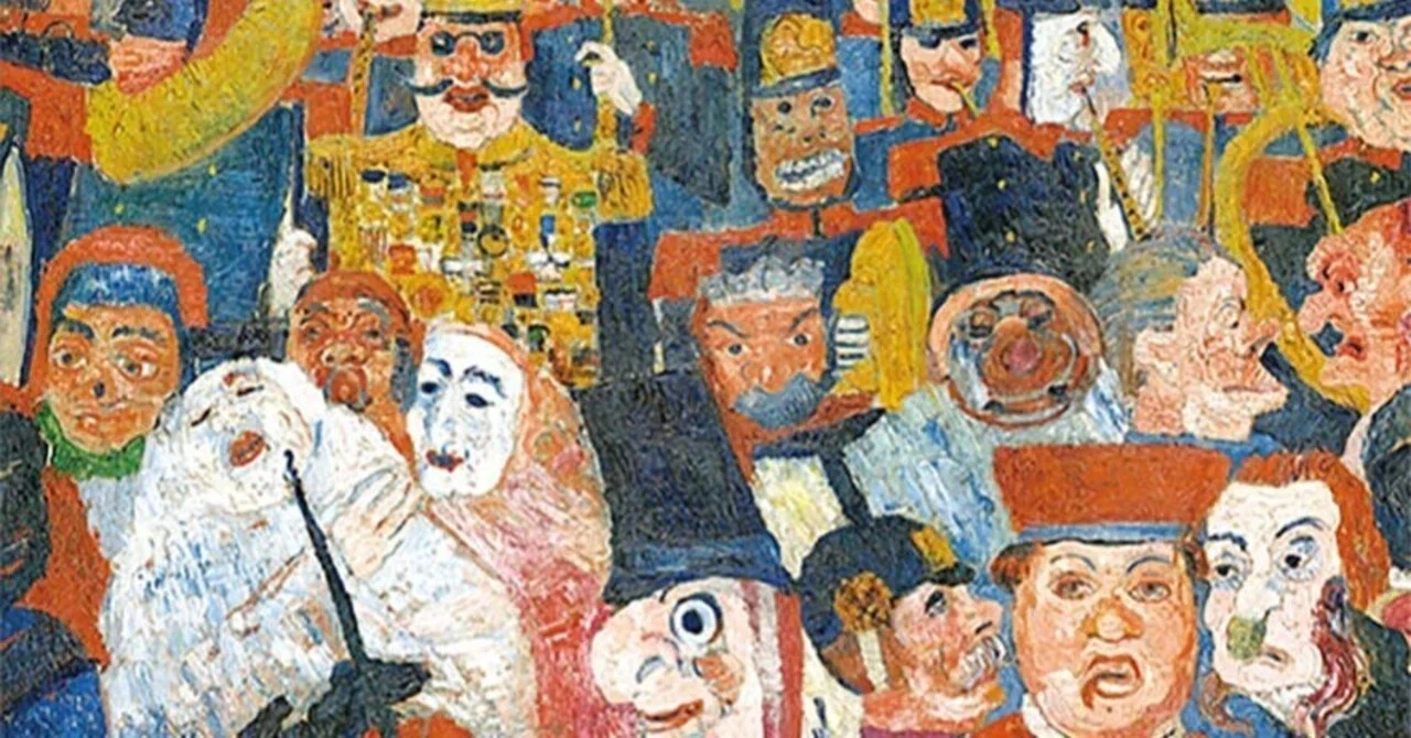 美術ブックリスト】『ジェームズ・アンソール : 仮面と骸骨の幻想