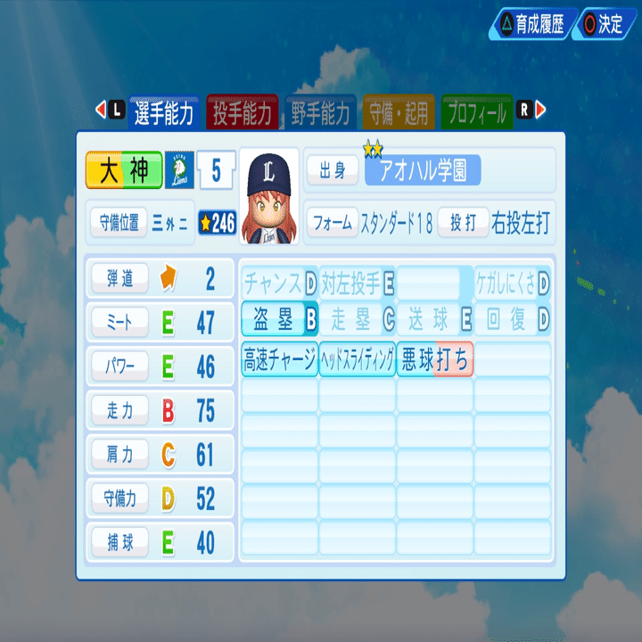 パワプロ2022×ミリオンライブ！】765ミリオンエンジェルス(ver2) 選手