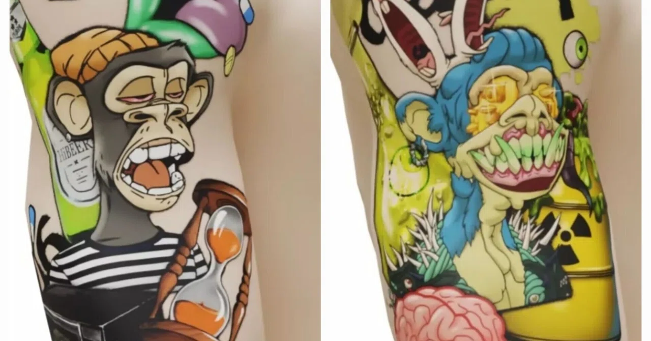 [Digital Fashion] Let's play with tattoos [XXXXTH]｜アキスケ