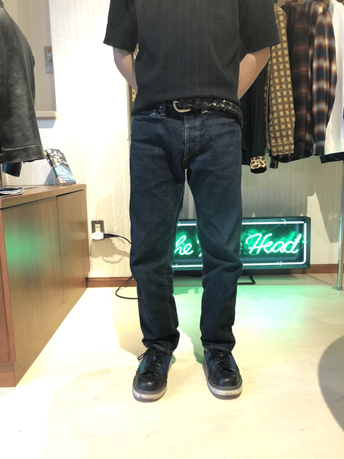 フラットヘッド ジーパン デニムパンツ 3009 The Flat Head 3009 Slim Straight - 14.5oz Selvedge Denim