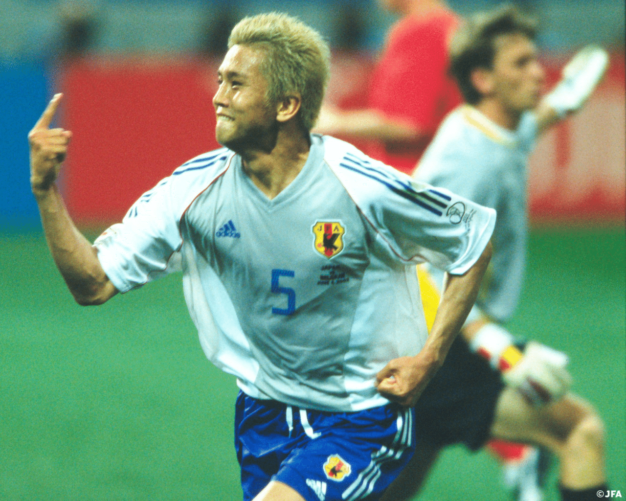2002年地元開催日韓ワールドカップ日本代表中田英寿