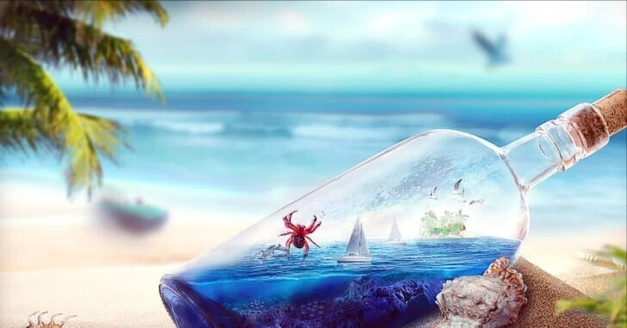 The Sea in a Bottle｜こばやしかつと