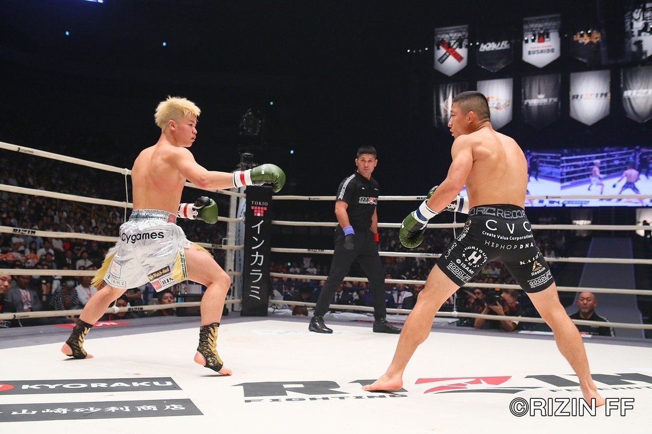 RIZIN】那須川天心「3分3R、長かったです。堀口さんと戦って