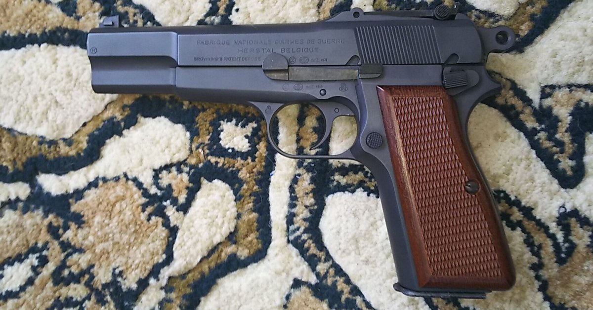 タナカ] ブローニングハイパワー M1935 ハーフシルバー ガス